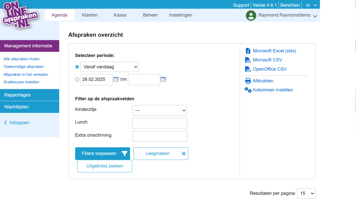 Management informatie 
