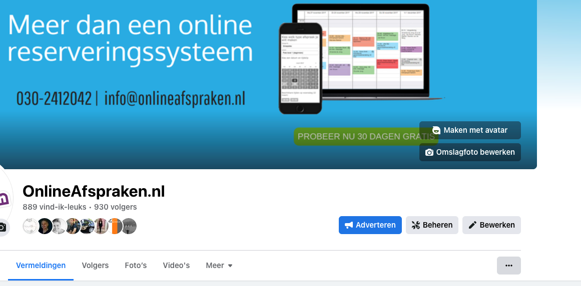 nieuw facebook