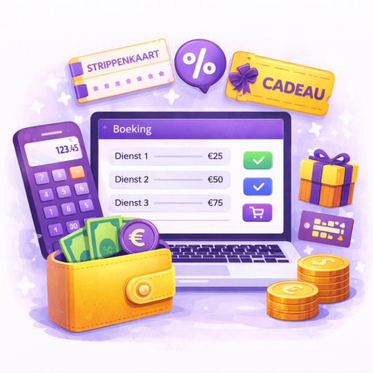 Een illustratie om omzet te stimuleren